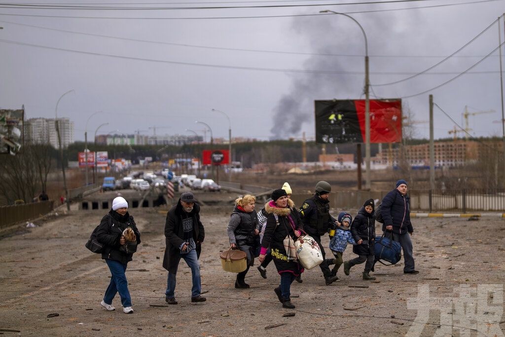 約200萬名難民已逃離烏克蘭