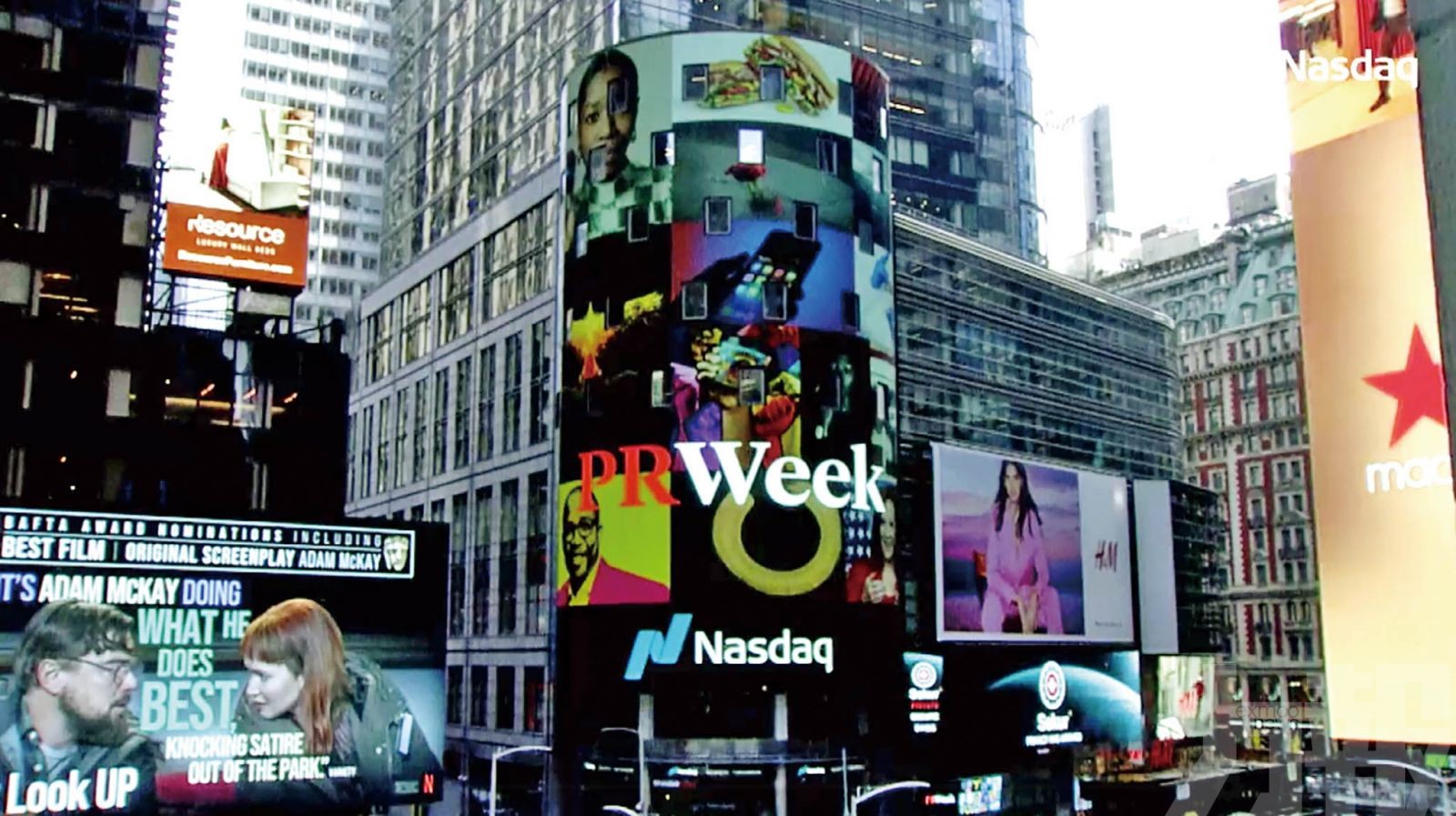 黃宗澤威水登紐約時代廣場巨屏
