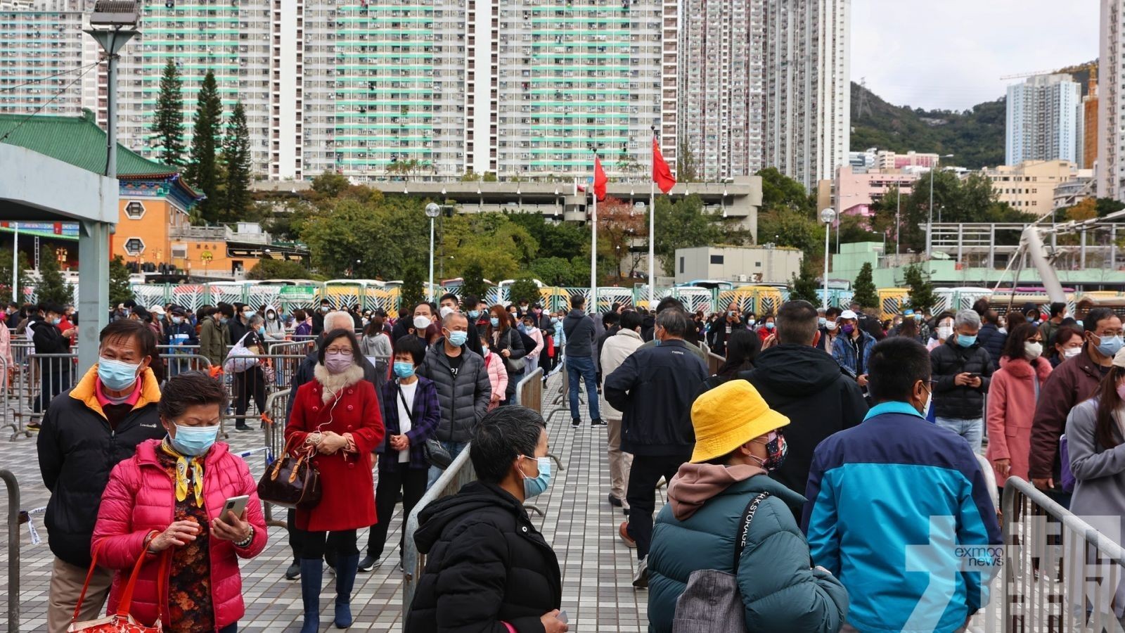 港今增4,475確診個案