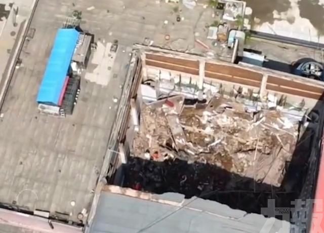 鄭州游泳池天花板倒塌 3死9傷