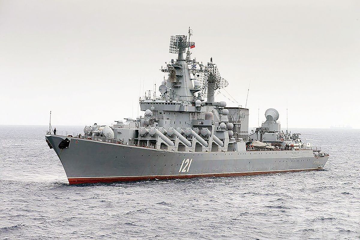 俄軍海上驕傲葬身黑海
