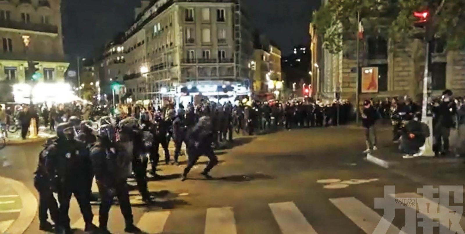 法國多地爆抗議示威