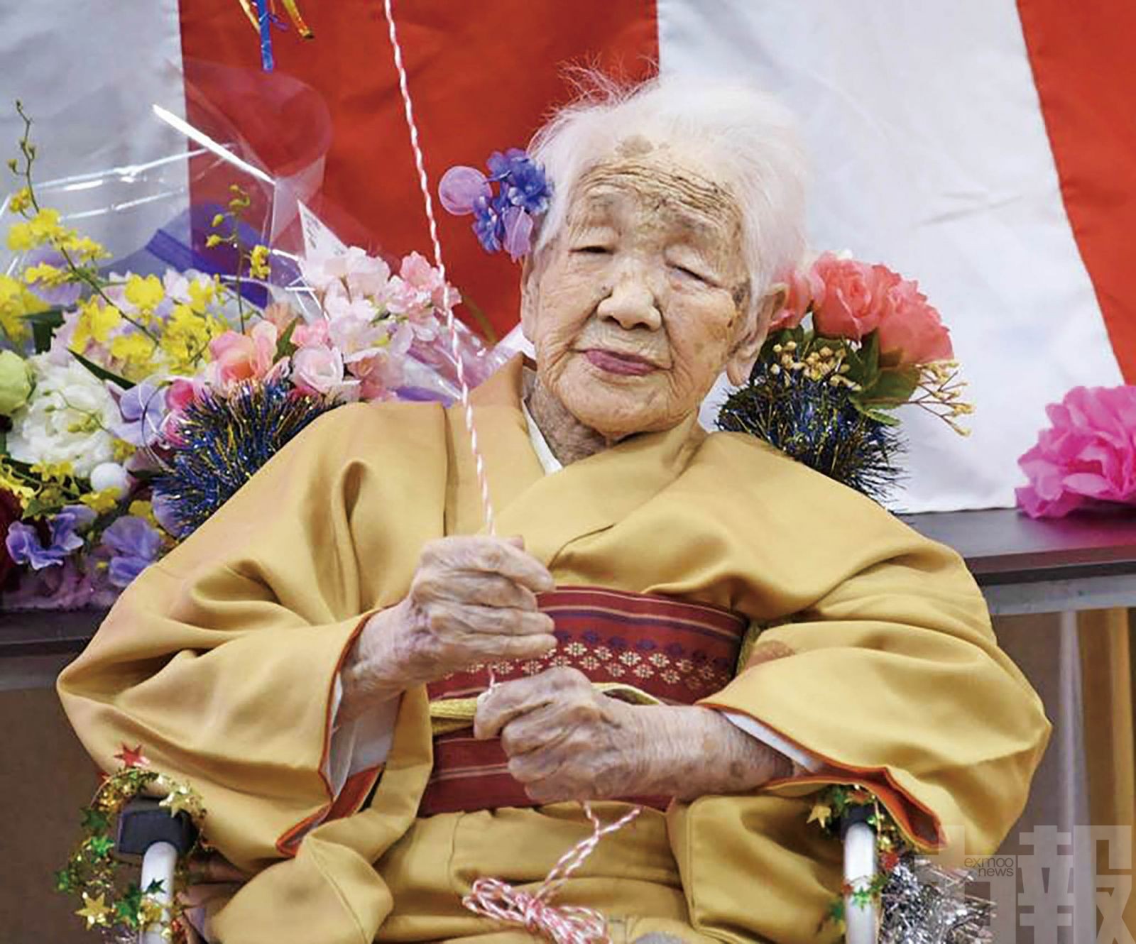世界最長壽人瑞田中加子過世