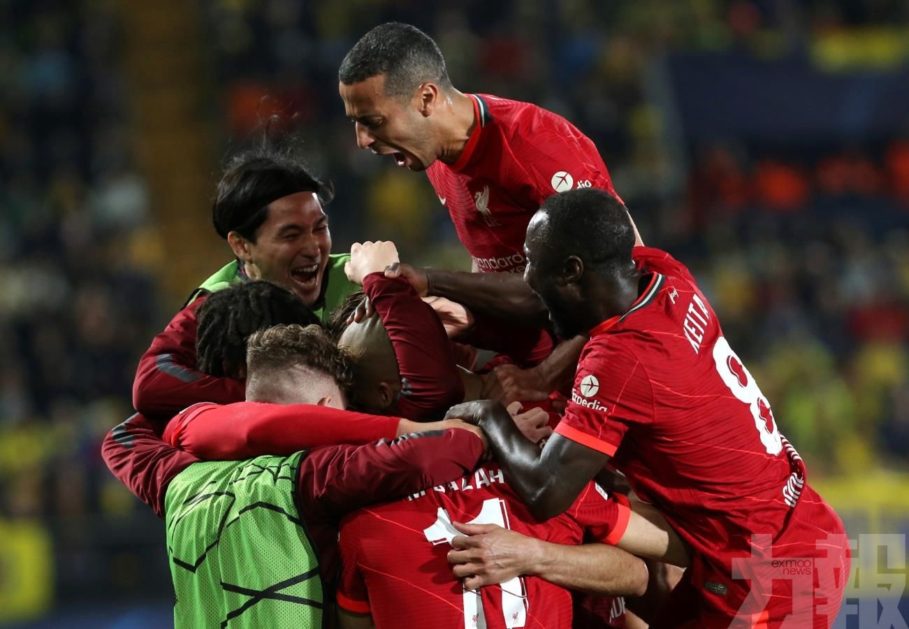 利物浦成功晉級歐聯決賽