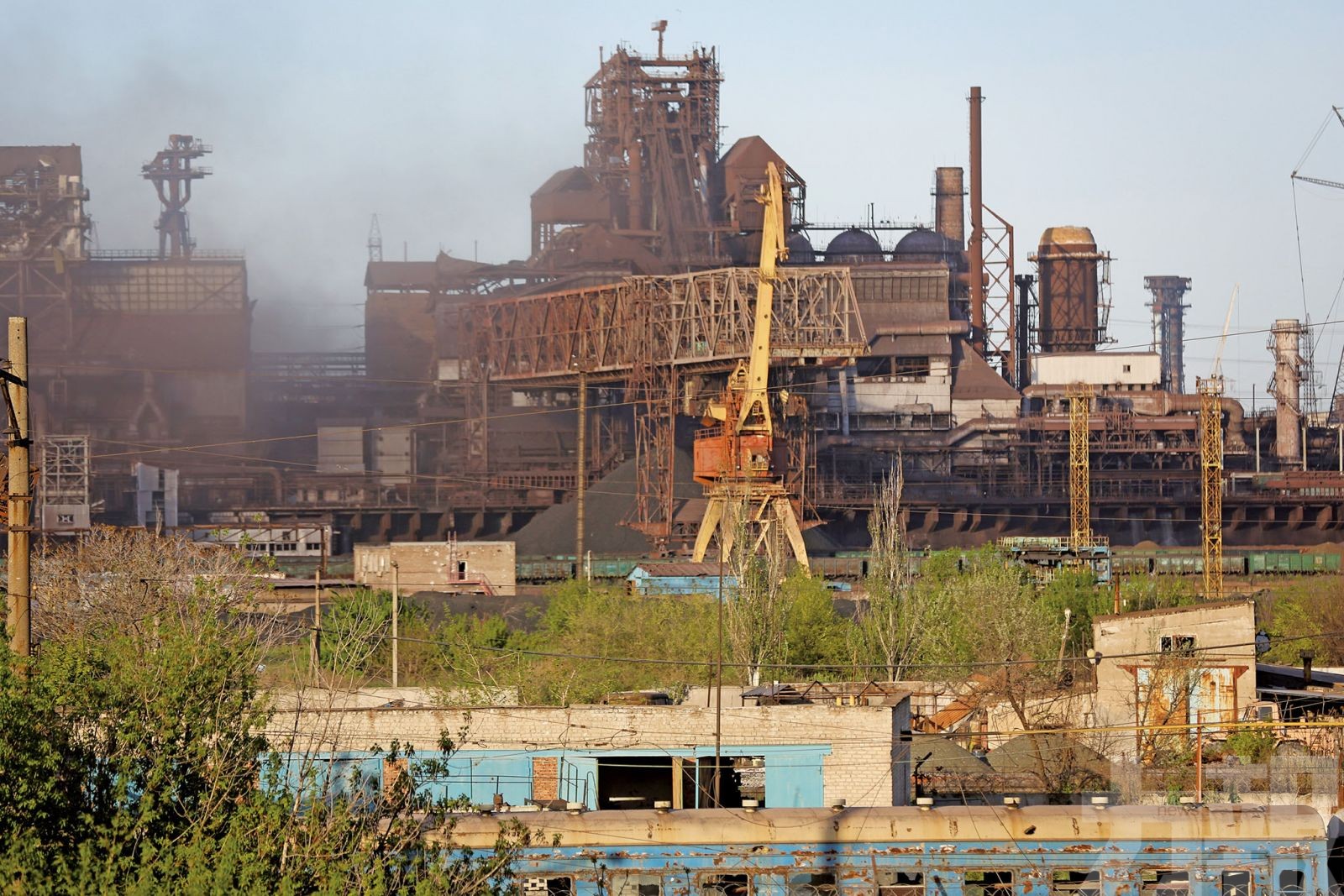 亞速鋼鐵廠傷兵撤至俄佔領區