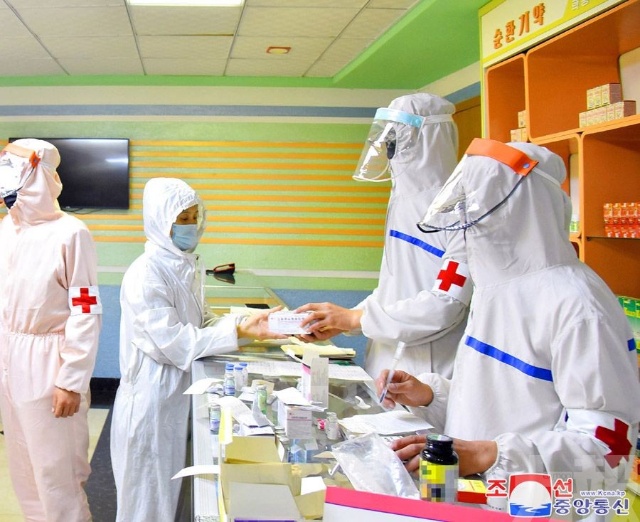 朝鮮發燒病例連續兩日少於2萬例