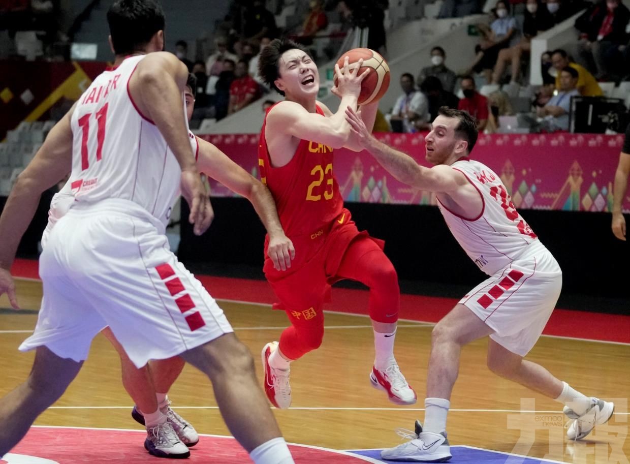 中國男籃無緣亞洲盃四強