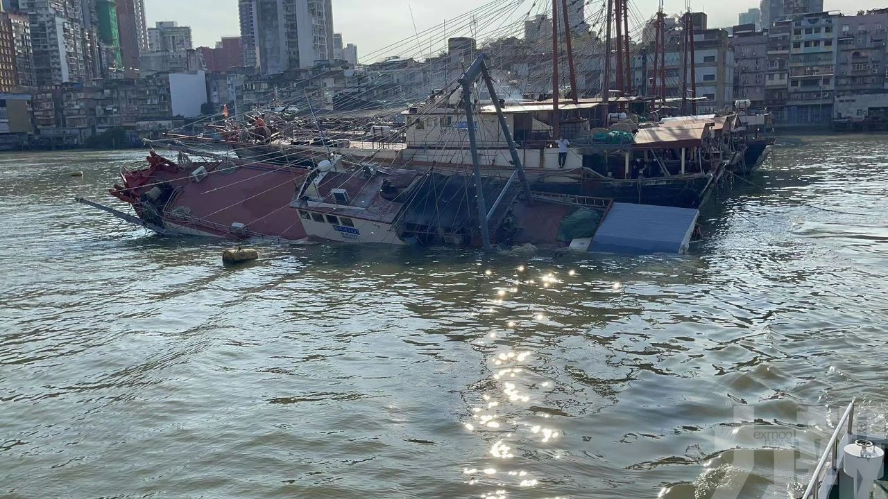 內港漁船入水傾側無人受傷