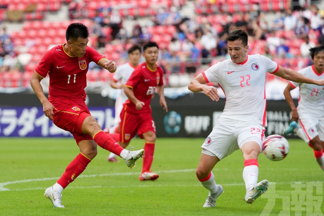 國足1：0險勝中國香港