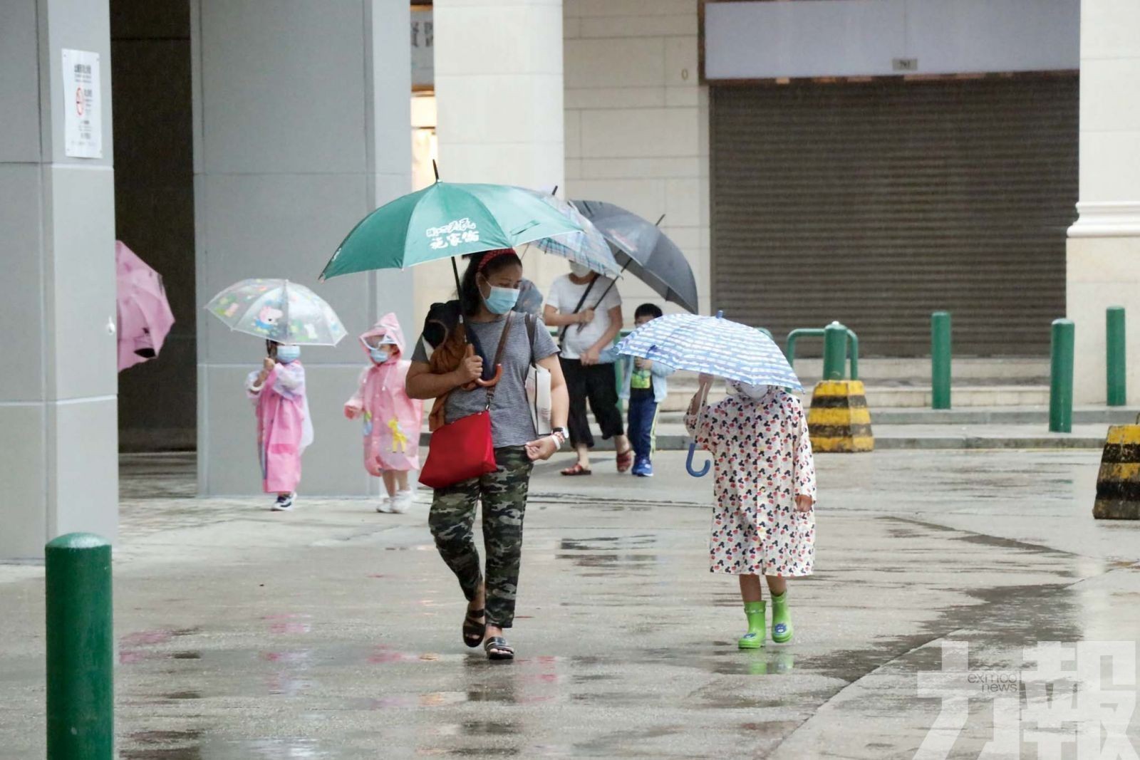 氣象局：路環大雨 雨勢增強