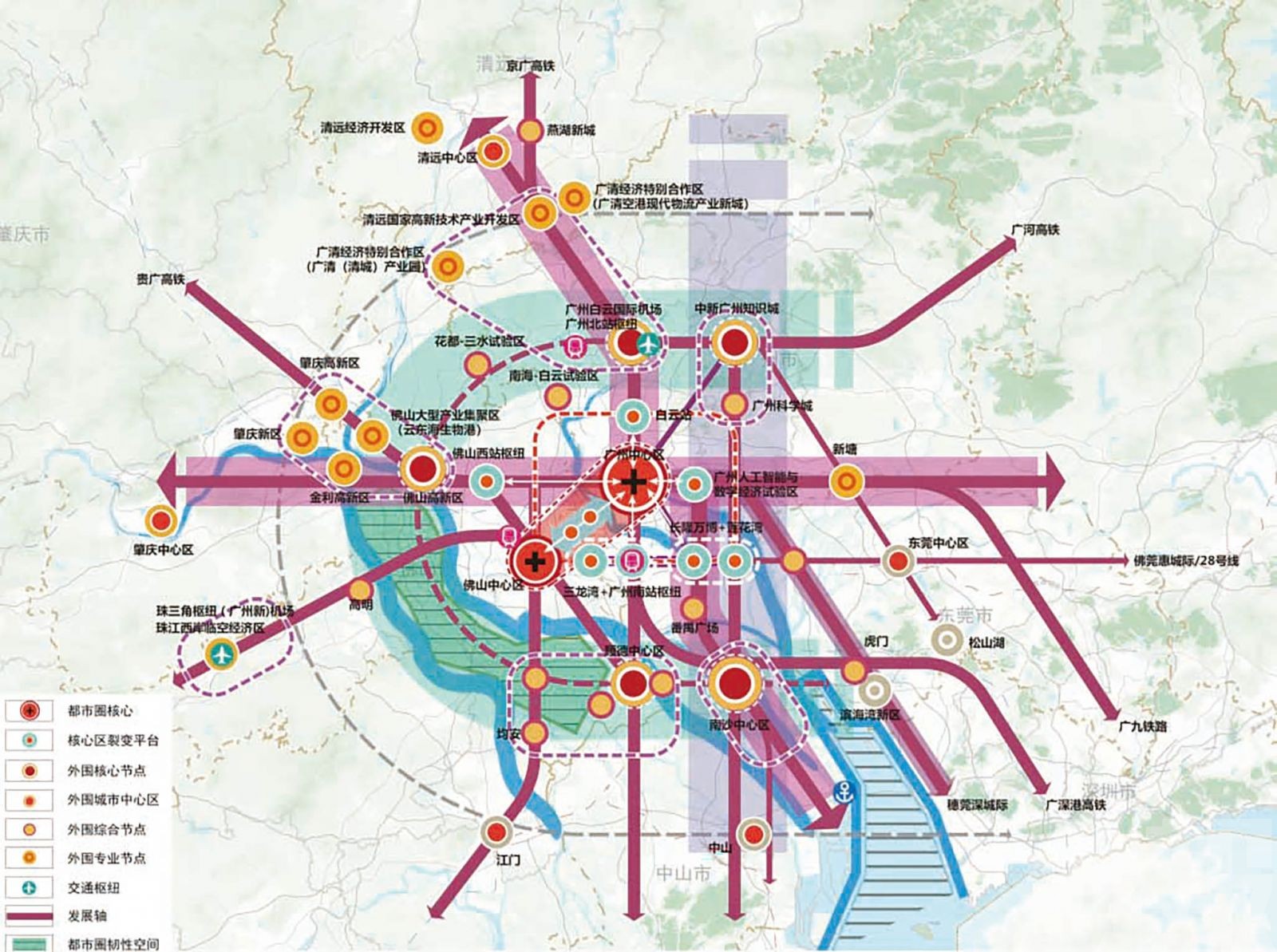 廣東公布五大都市圈規劃指引