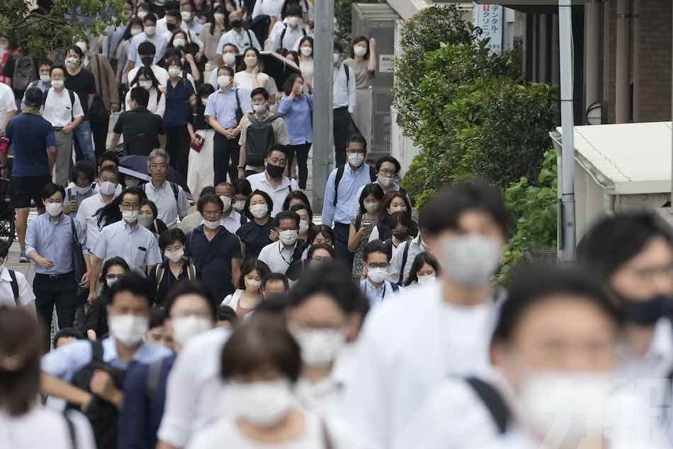 日本染疫人數連續四周居全球之首