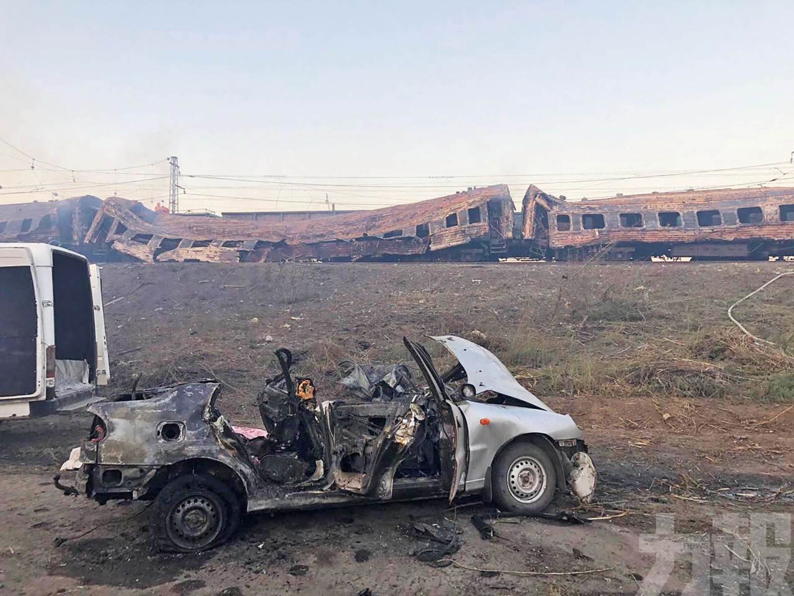 澤連斯基：俄軍轟炸火車站致22死