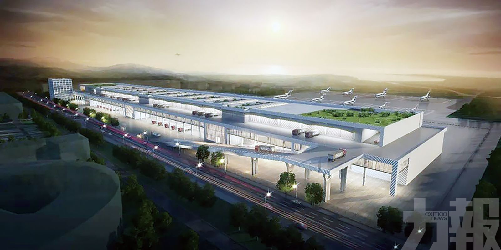 珠海空港國際智慧物流園年底竣工