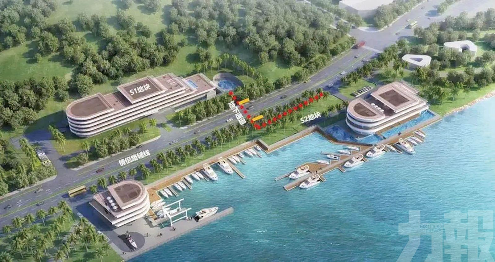 珠海擬建十字門遊艇展覽中心