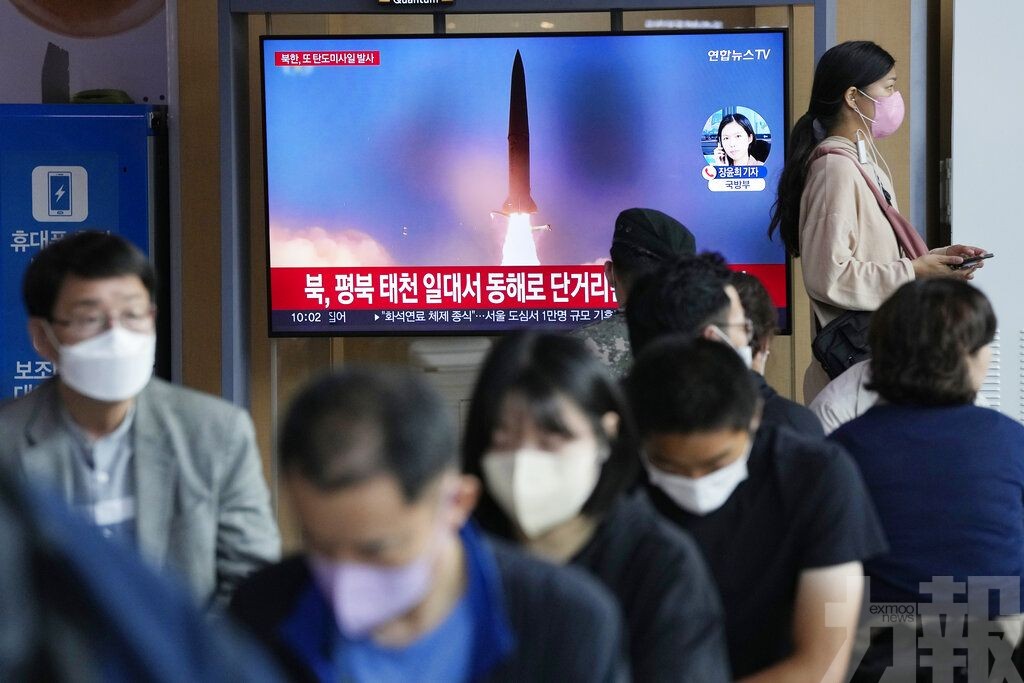 韓軍：朝鮮發射一枚短程彈道導彈