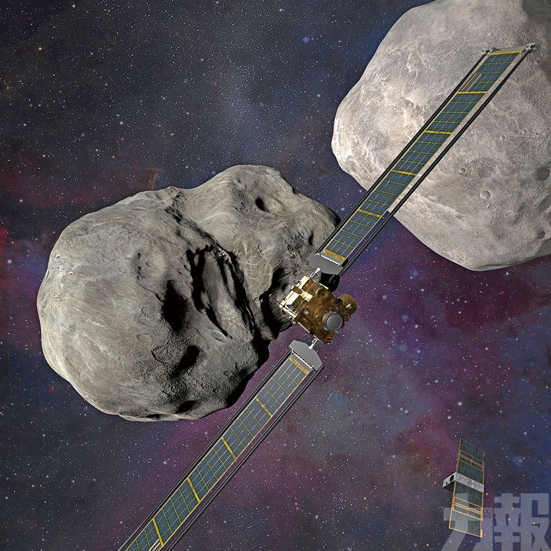 NASA飛行器將小行星撞離軌道