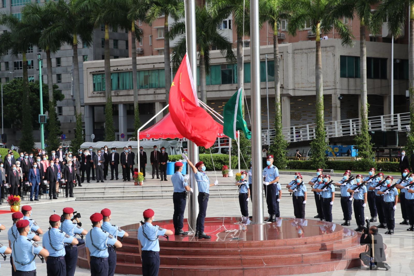 特區政府舉行國慶升旗儀式