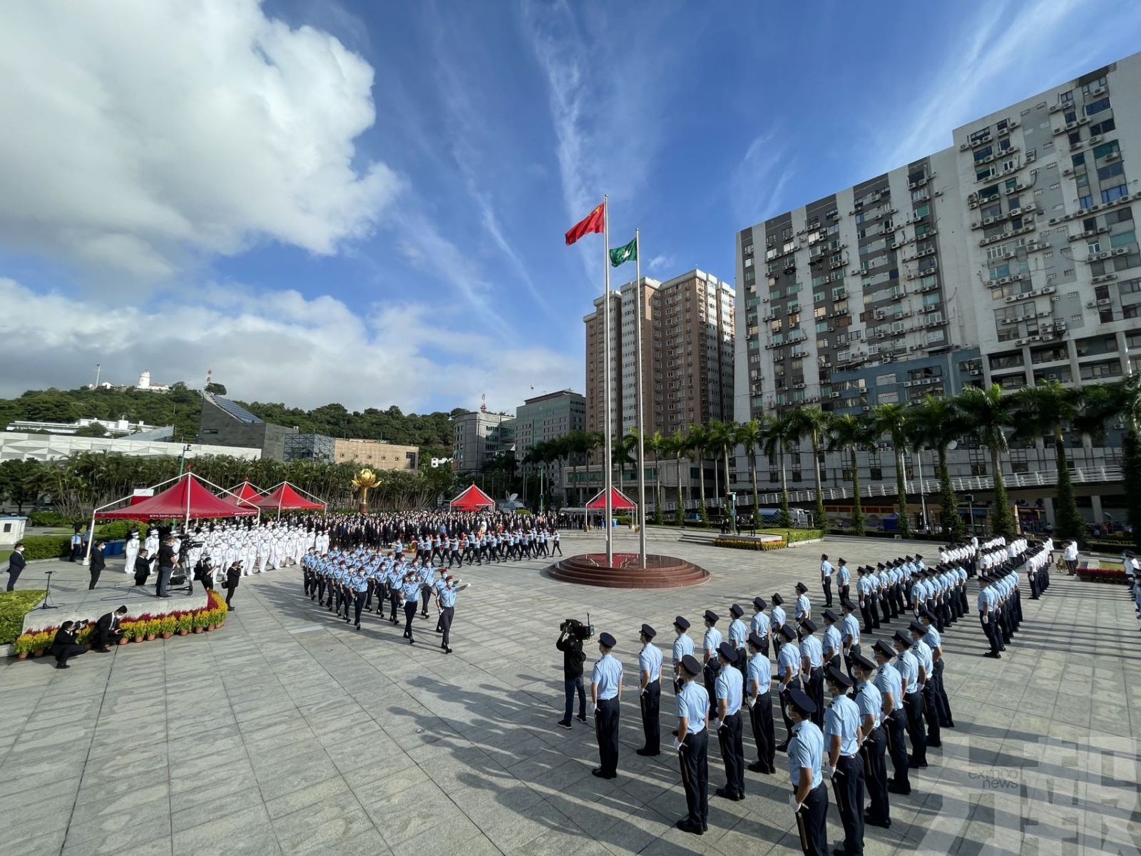 特區政府舉行國慶升旗儀式