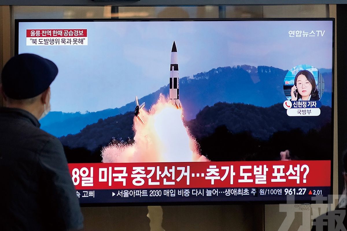 韓國回射三枚導彈反制挑釁