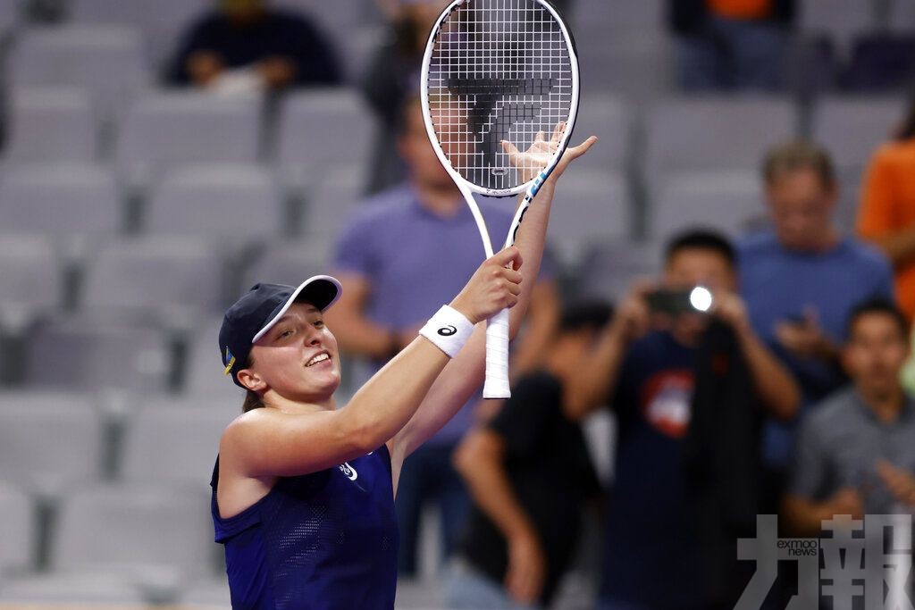 舒雲迪晉級WTA總決賽四強