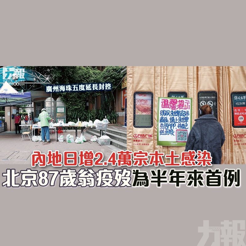 北京87歲翁疫歿為半年來首例