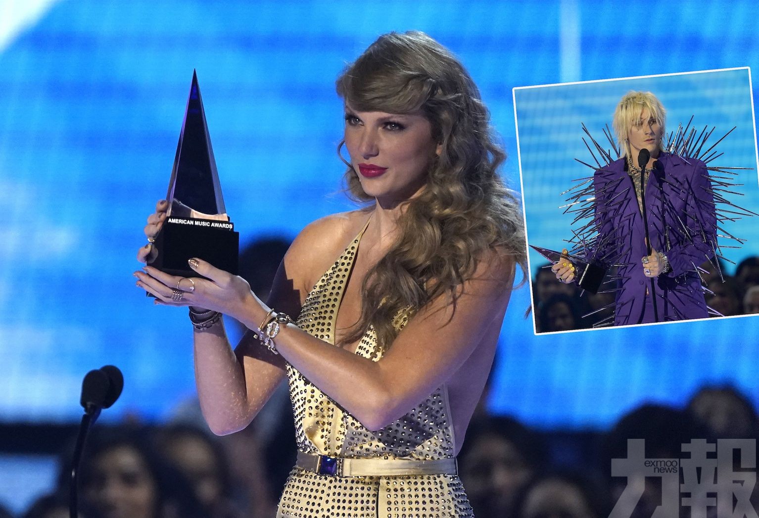 Taylor Swift橫掃「美國音樂大獎」