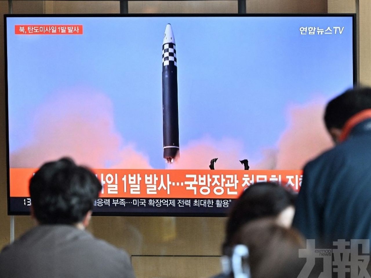 北韓發射三枚短程彈道導彈