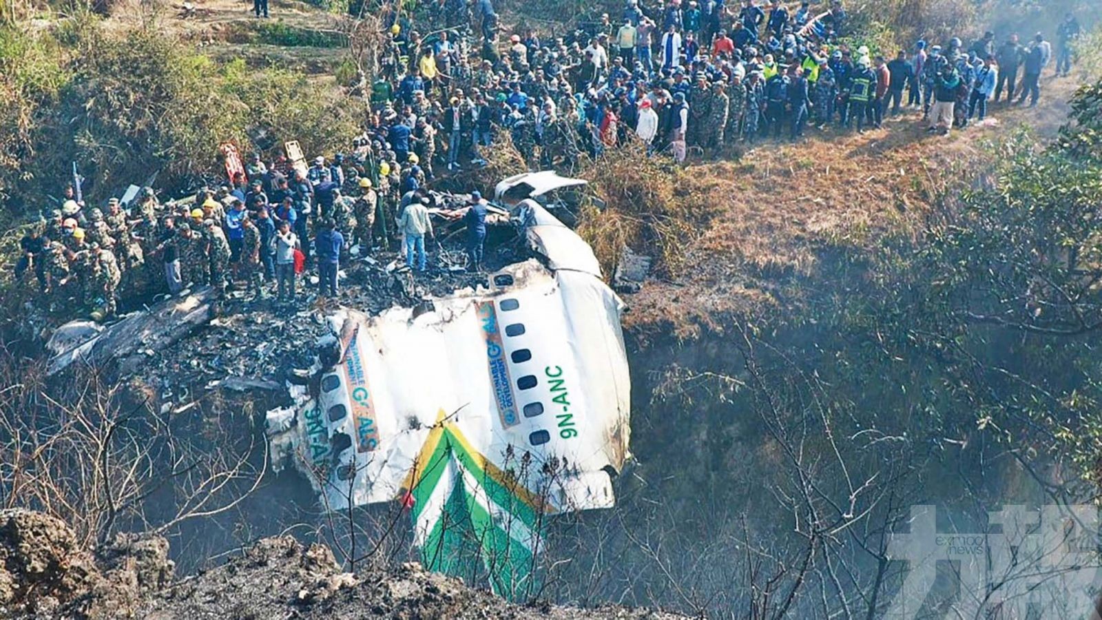 尼泊爾墜機至少68人罹難