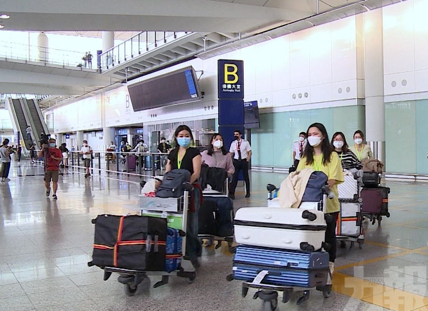 旅客免入境直接赴港機場登機