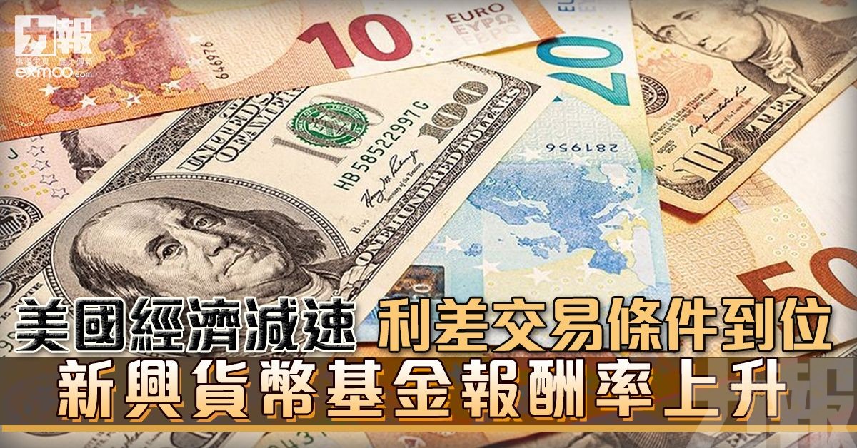 新興貨幣基金報酬率上升