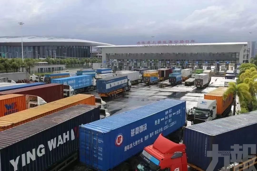 3月粵澳跨境貨車增長1.4%