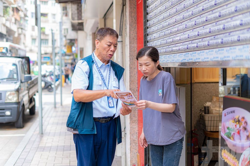 市政署向新橋區商戶介紹聽取意見