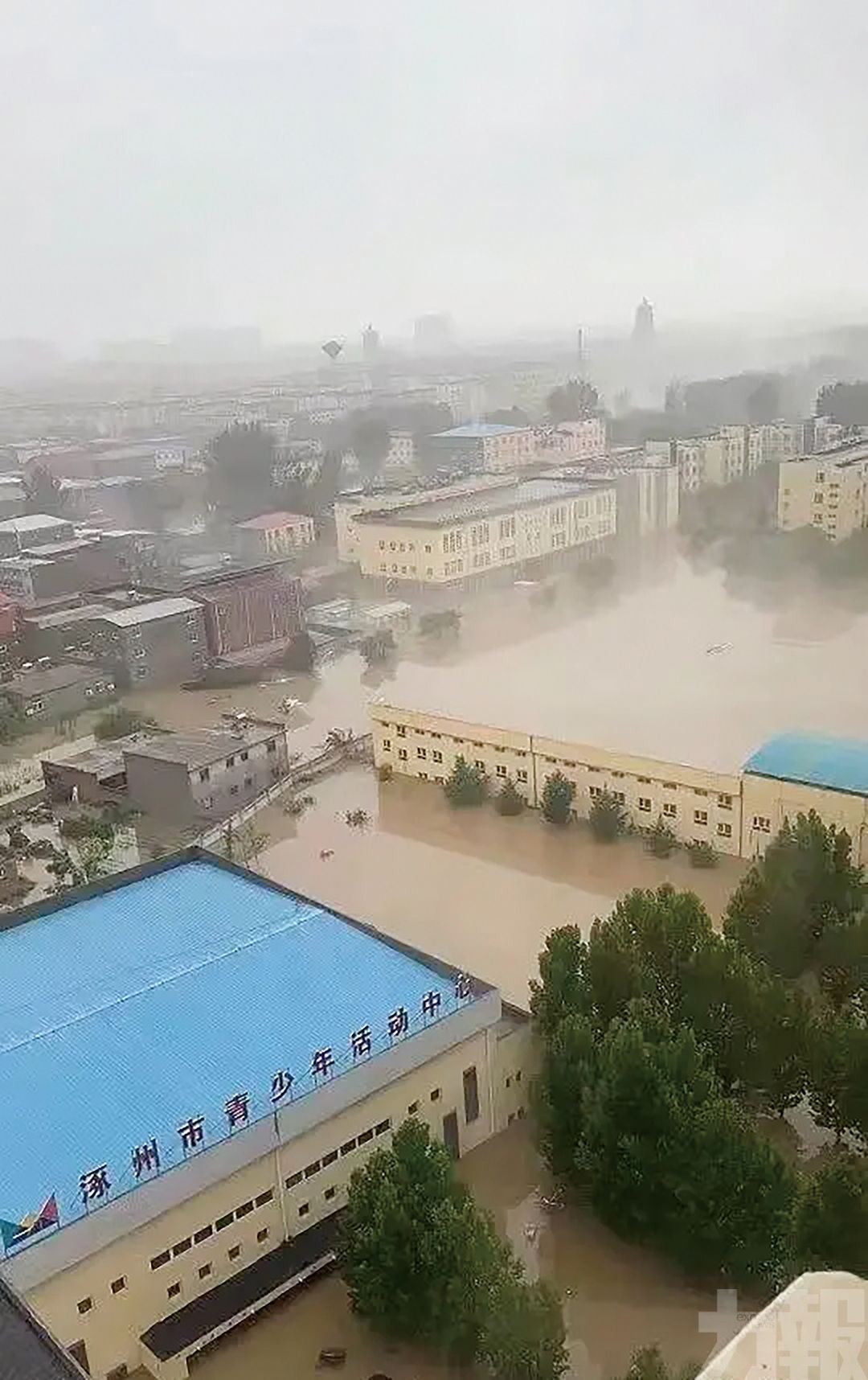 鎮政府洪水中急尋公章