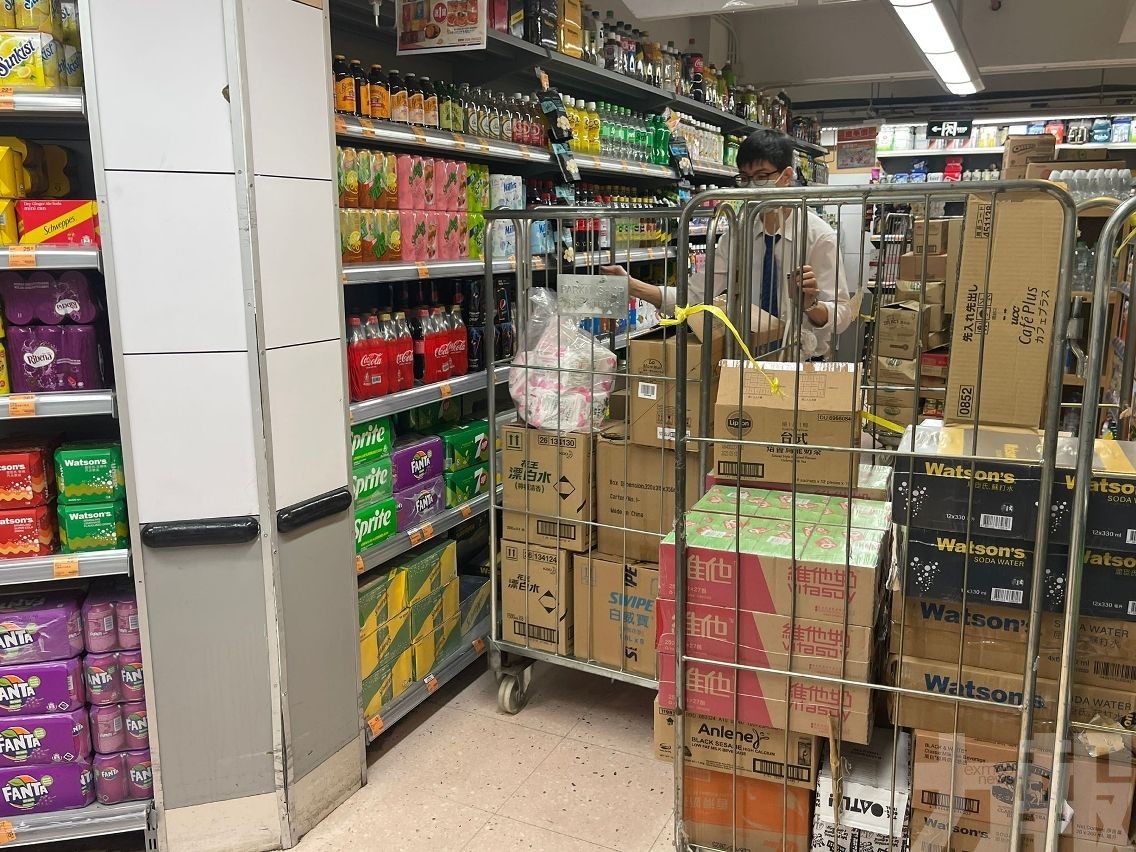 超市陸續恢復營業