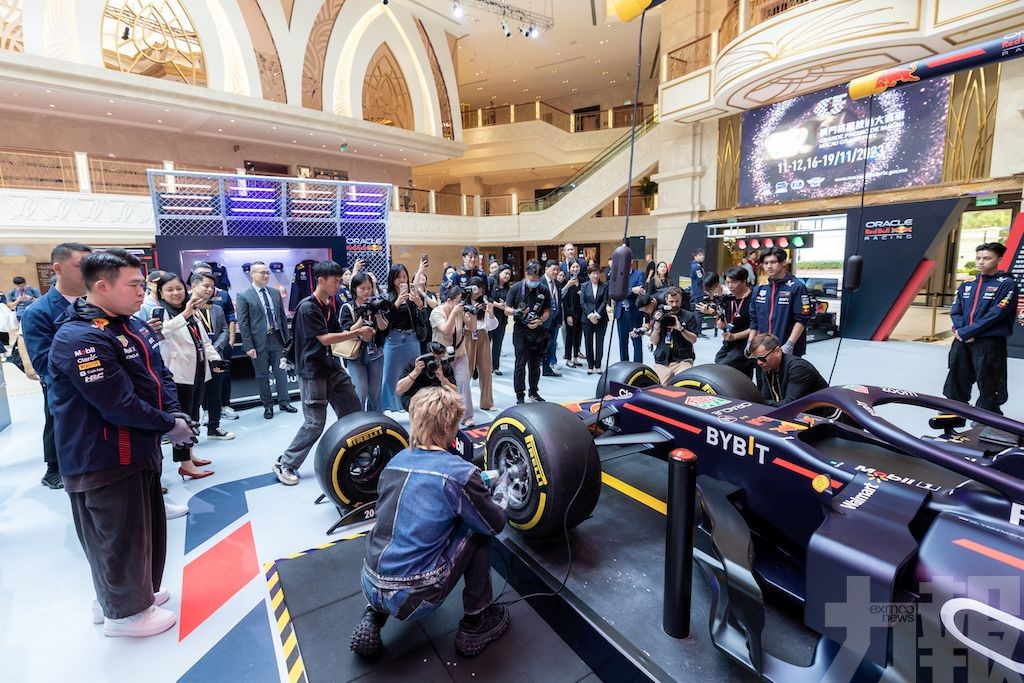 Red Bull極速換軚挑戰 – 體驗Oracle Red Bull Racing 限定快閃店登陸「澳門銀河」