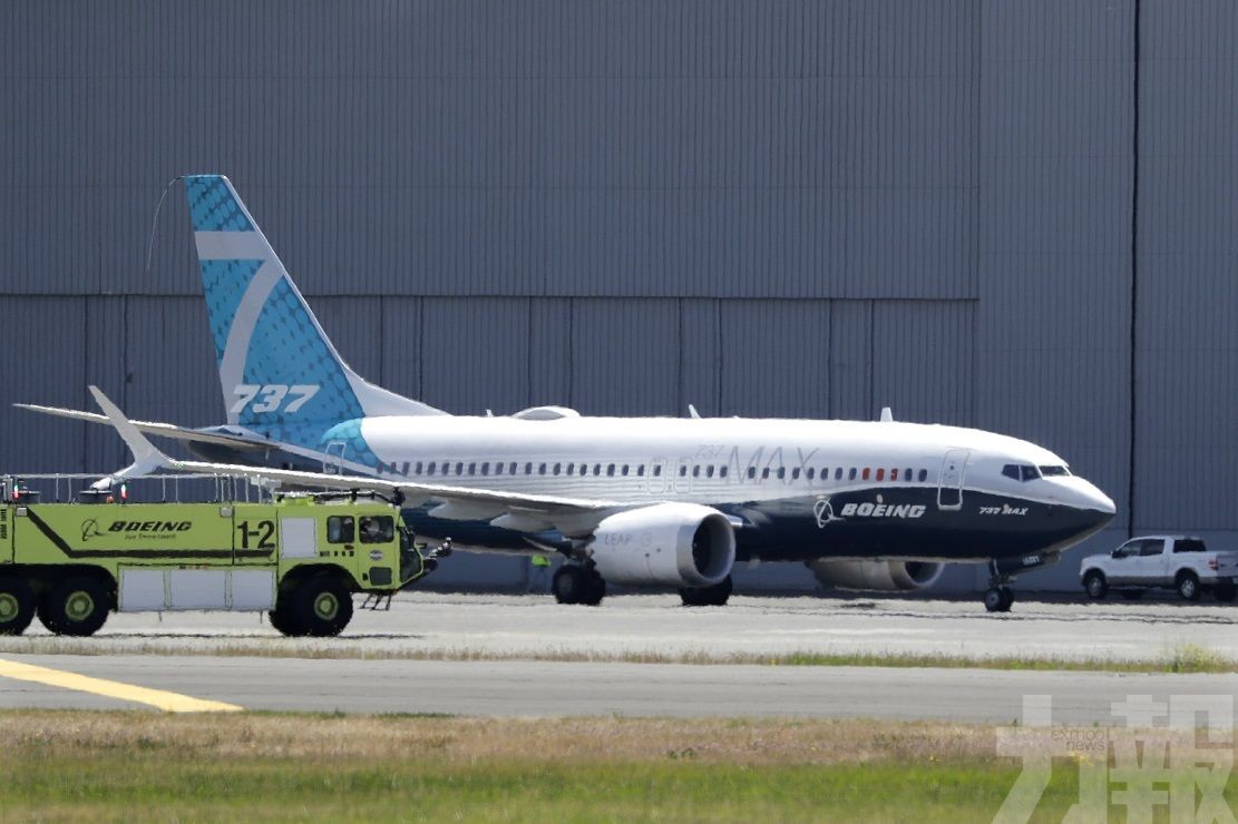 波音向中國交付四年來首架737 MAX客機