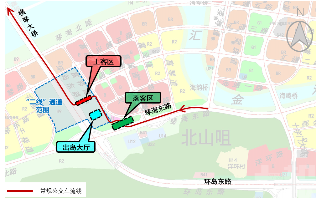 人員及車輛出島方式今公布