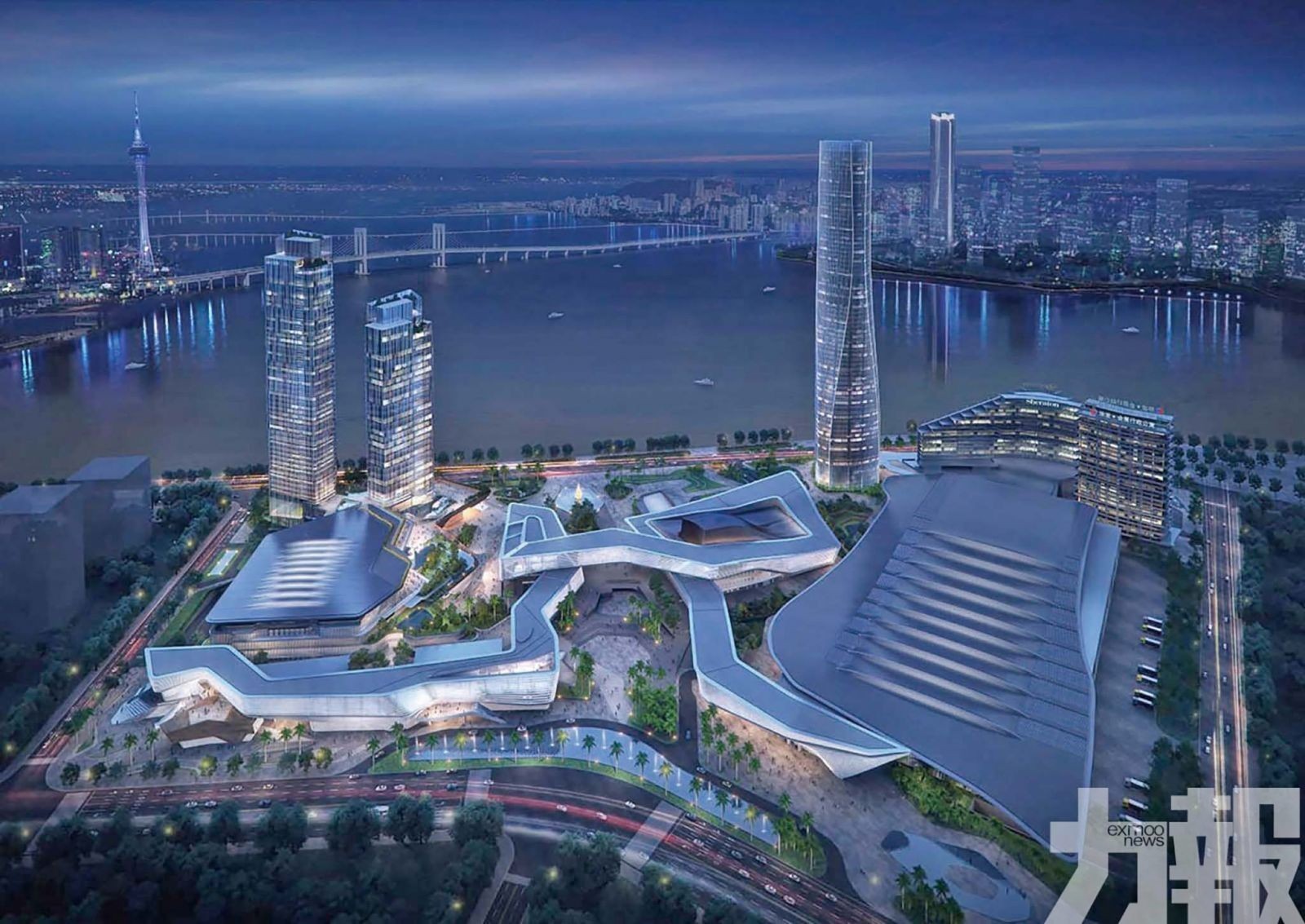 珠海城市新中心——十字門中央商務區