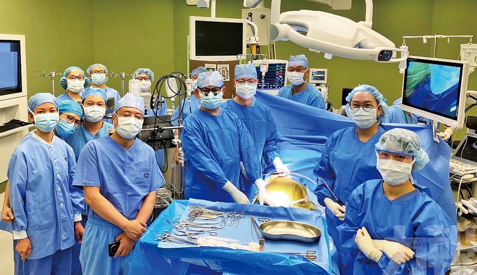 山頂醫院成功開展心臟外科手術