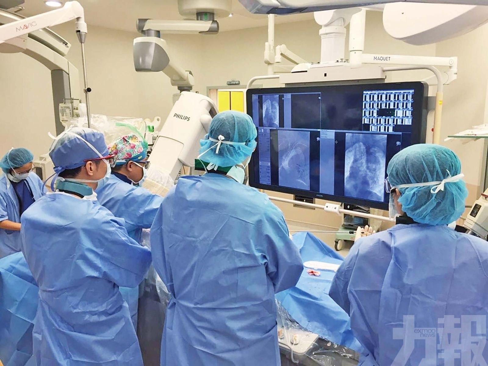 山頂醫院成功開展心臟外科手術