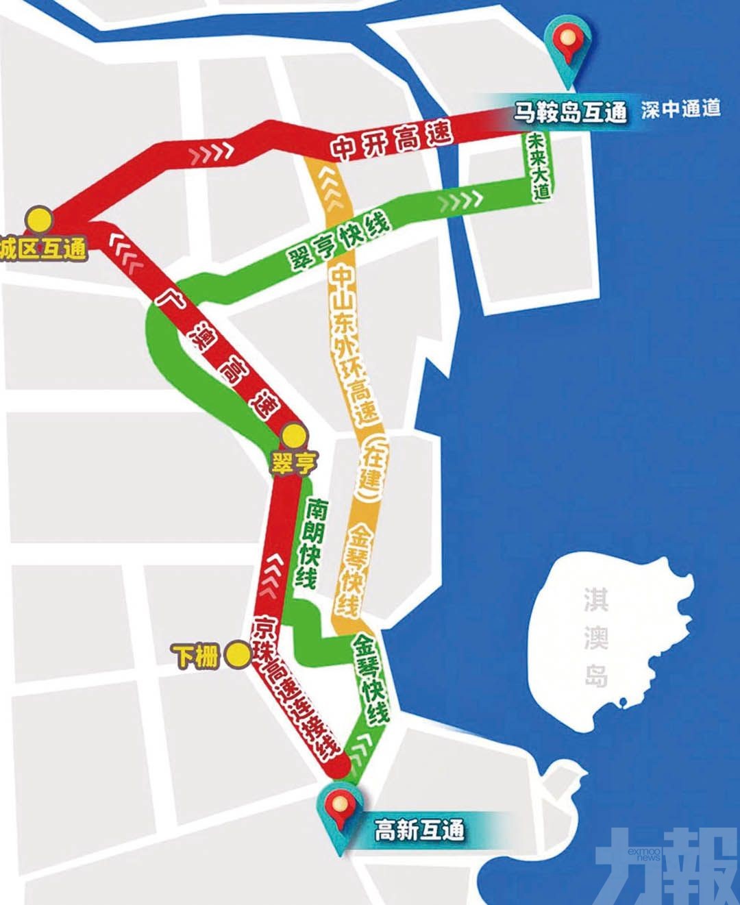 珠海到深圳暫有兩行車方案