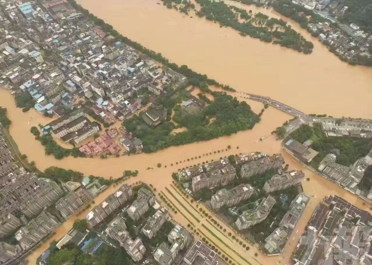 廣西桂林遇26年來最大洪水