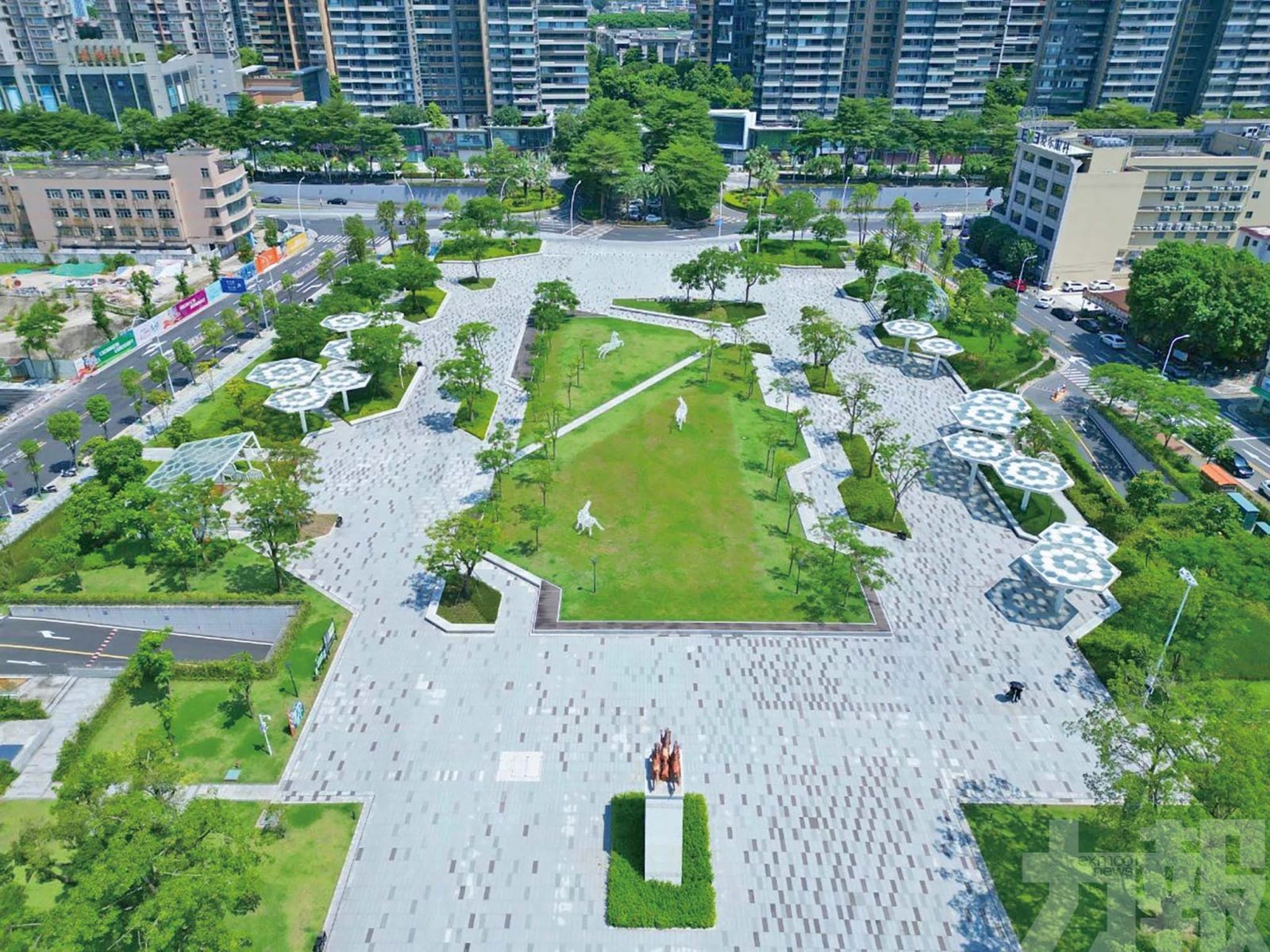 中山紫馬嶺公園動工改造