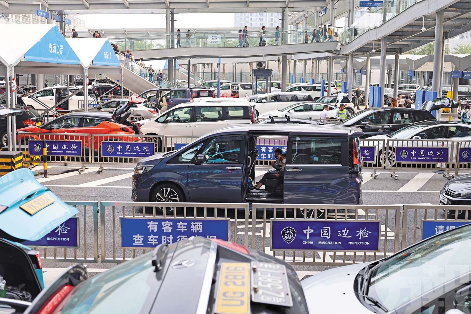 「北上」港澳單牌車超7.7萬輛次