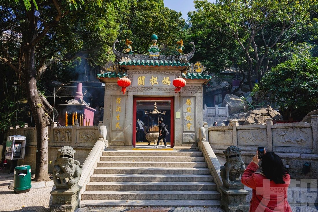 ​夏寶龍主任參觀考察媽閣廟