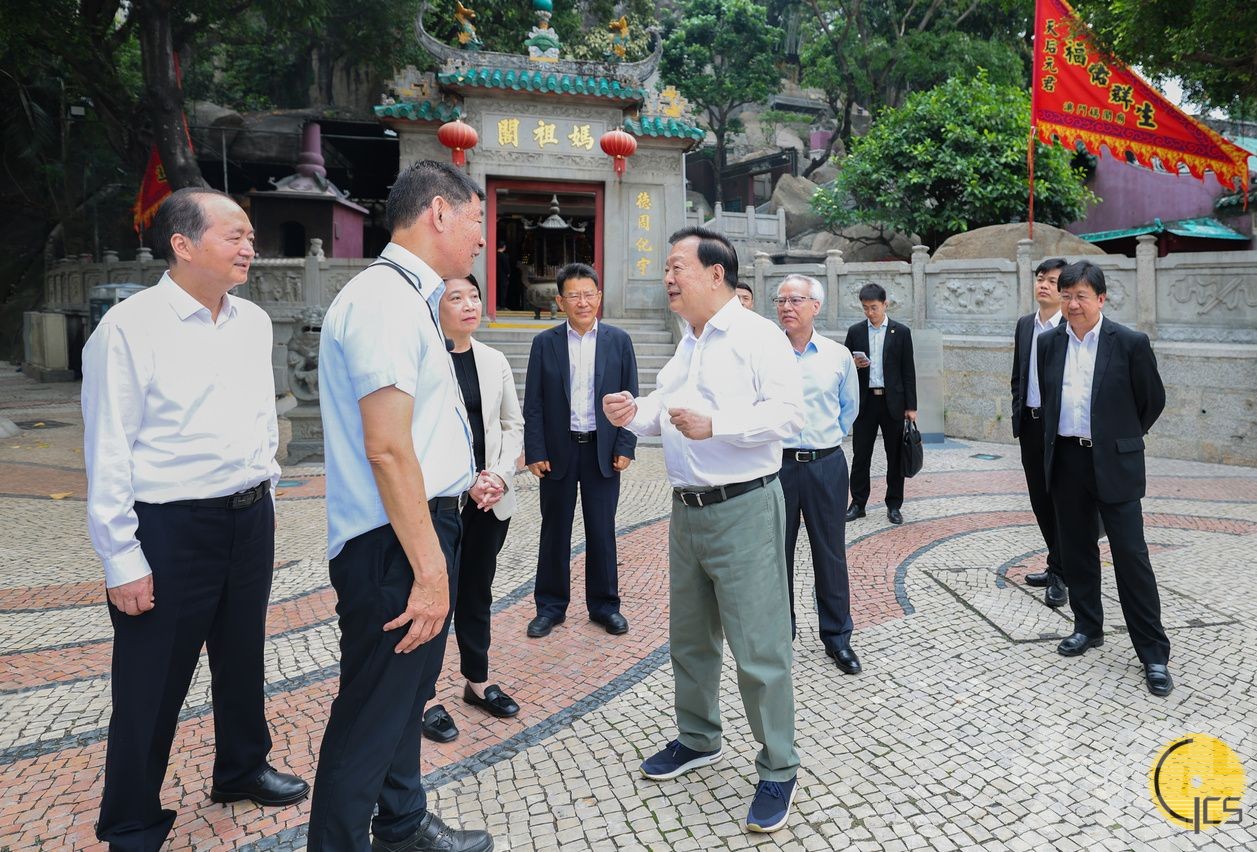 夏寶龍到訪媽閣廟及海事博物館等