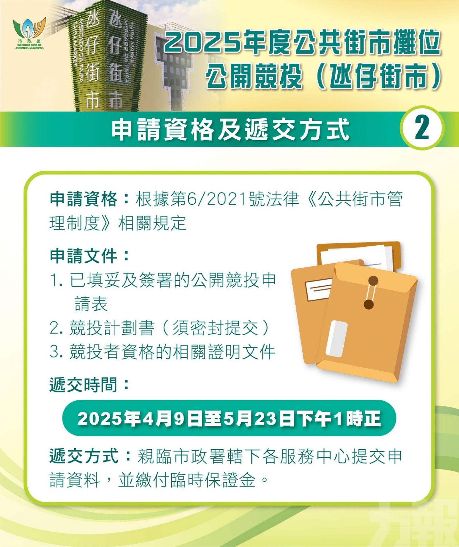 下周五午後一時截標