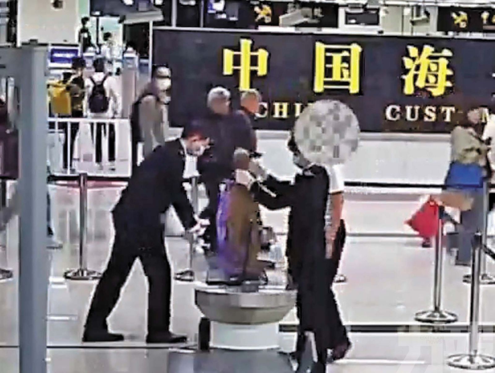 羅湖闖關被截獲