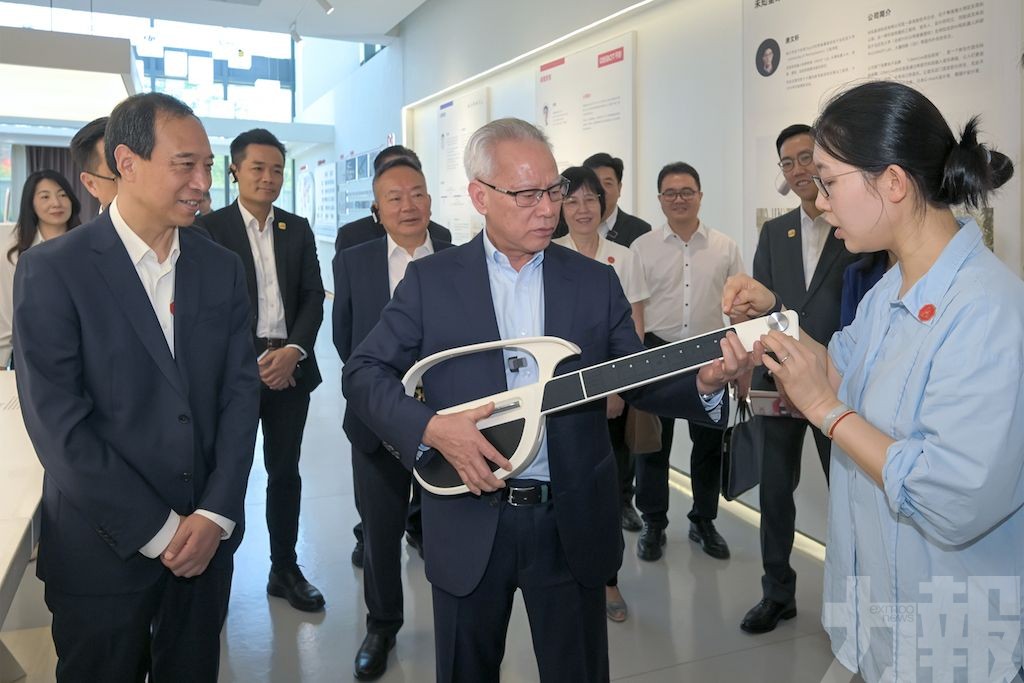 雙方就加強兩地創新科技等交流
